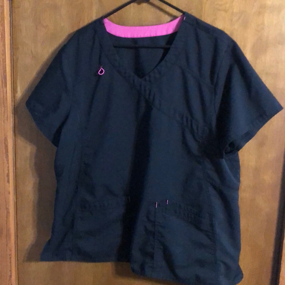 black Scrub too Scrub Star 2X XXL pink nurse